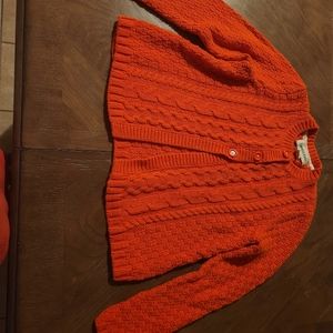 Lands end knitted sweater girls size medium